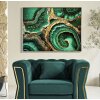 Mauro Ferretti mural Smeraldy 82x4x62 cm oro verde