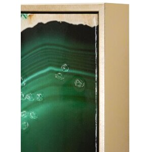 Mauro Ferretti mural Smeraldy 82x4x62 cm oro verde