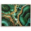 Mauro Ferretti mural Smeraldy 82x4x62 cm oro verde