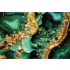 Mauro Ferretti mural Smeraldy 82x4x62 cm oro verde