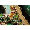 Mauro Ferretti mural Smeraldy 82x4x62 cm oro verde