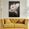 Mauro Ferretti mural sombrero Viena 62x4x92 cm negro oro