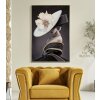 Mauro Ferretti mural sombrero Viena 62x4x92 cm negro oro