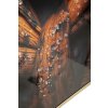 Mauro Ferretti mural baño bully 42.5x2.8x82.5 cm negro naranja