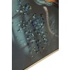 Mauro Ferretti mural baño bully 42.5x2.8x82.5 cm turquesa negro