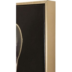 Mauro Ferretti mural Bully 62x4x82 cm negro oro