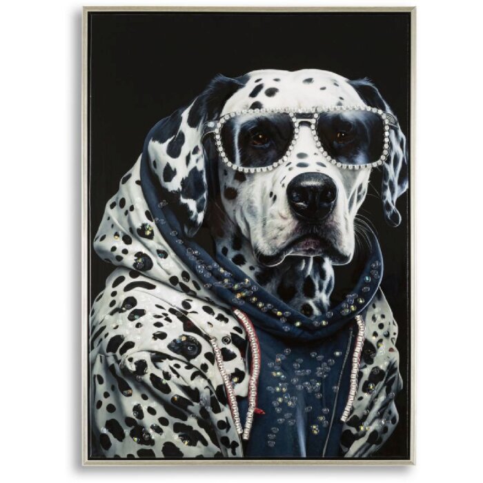 Mauro Ferretti mural Trap 53x3x73 cm negro blanco