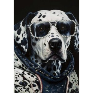 Mauro Ferretti mural Trap 53x3x73 cm negro blanco