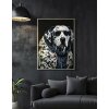 Mauro Ferretti mural Trap 53x3x73 cm negro blanco