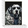 Mauro Ferretti mural Trap 53x3x73 cm negro blanco