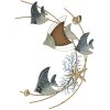 Mauro Ferretti panel mural Dory 61x5x86 cm azul oro