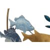 Mauro Ferretti panel mural Marine 77x5x63 cm azul oro