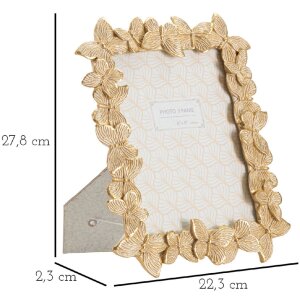 Marco Mauro Ferretti Farfalle 15x20 cm oro