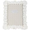 Marco Mauro Ferretti hoja de palma 20x25 cm blanco