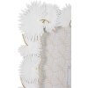 Marco Mauro Ferretti hoja de palma 20x25 cm blanco