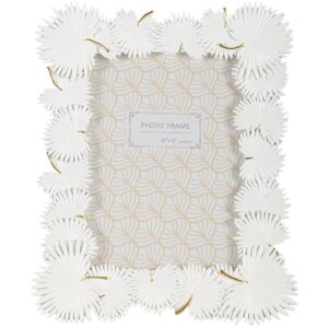 Marco Mauro Ferretti hoja de palma 15x20 cm blanco