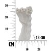 Mauro Ferretti Jarrón Mujer Cute 14,8x13x29 cm oro blanco
