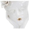 Mauro Ferretti Jarrón Mujer Máscara 16,5x14x27,3 cm oro blanco