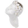Mauro Ferretti Jarrón Señoritas Rosas 10x14x26 cm oro blanco