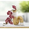 Mauro Ferretti Bann jarrón 10,7x10,7x18,3 cm oro blanco