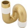 Mauro Ferretti Bann jarrón 10,5x10,5x12,7 cm oro blanco