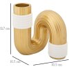 Mauro Ferretti Bann jarrón 10,5x10,5x12,7 cm oro blanco