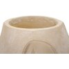 Mauro Ferretti Jarrón Elegante 24.5x20.5x26 cm crema
