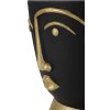 Mauro Ferretti Jarrón Tribal Ø 25x25 cm oro negro