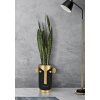 Mauro Ferretti jarrón Tribal30x23.5x40 cm oro negro