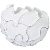 Mauro Ferretti cachepot Lines Ø 44x37 cm blanco lavado