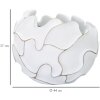 Mauro Ferretti cachepot Lines Ø 44x37 cm blanco lavado
