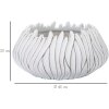 Mauro Ferretti Honduras cachepot Ø 40x20 cm blanco lavado