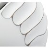 Mauro Ferretti Jarrón Lines 34x11.5x24.5 cm blanco lavado