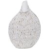Mauro Ferretti Jarrón Nairobi 30,5x11,5x46,5 cm blanco lavado