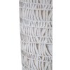 Mauro Ferretti jarrón Nairobi oval 19x12x50 cm blanco lavado