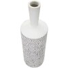 Mauro Ferretti florero Nairobi botella Ø 15x49,5 cm blanco lavado