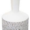 Mauro Ferretti florero Nairobi botella Ø 15x49,5 cm blanco lavado