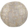 Mauro Ferretti Eklipsen jarrón 48x13x44,5 cm oro blanco