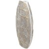 Mauro Ferretti Eklipsen jarrón 48x13x44,5 cm oro blanco