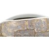 Mauro Ferretti Eklipsen jarrón 48x13x44,5 cm oro blanco