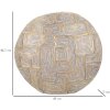 Mauro Ferretti Eklipsen jarrón 48x13x44,5 cm oro blanco