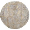 Mauro Ferretti Eklipsen jarrón 36x11x34,5 cm oro blanco