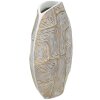 Mauro Ferretti Eklipsen jarrón 36x11x34,5 cm oro blanco