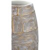 Mauro Ferretti florero Eklips torre 24x11.5x59.5 cm oro blanco