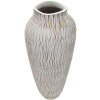 Mauro Ferretti Stiky jarrón Ø 23x50 cm oro blanco
