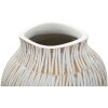 Mauro Ferretti Stiky jarrón Ø 23x50 cm oro blanco