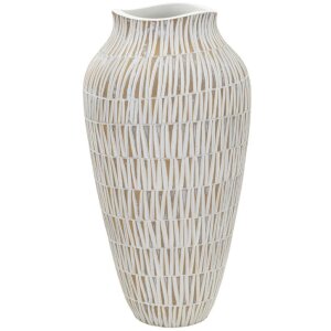 Mauro Ferretti Stiky jarrón Ø 22x44 cm oro...