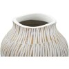 Mauro Ferretti Stiky jarrón Ø 22x44 cm oro blanco