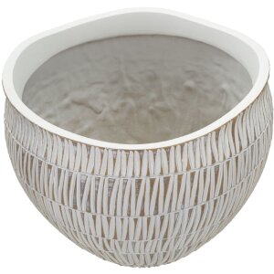 Mauro Ferretti Stiky cachepot Ø 30,5x24,5 cm oro blanco