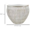 Mauro Ferretti Stiky cachepot Ø 30,5x24,5 cm oro blanco